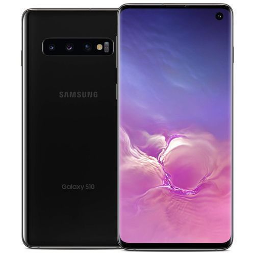 SamsungGalaxy S10 8GB+128GB Dual Sim 6.1 Inch QuadHD BLACK