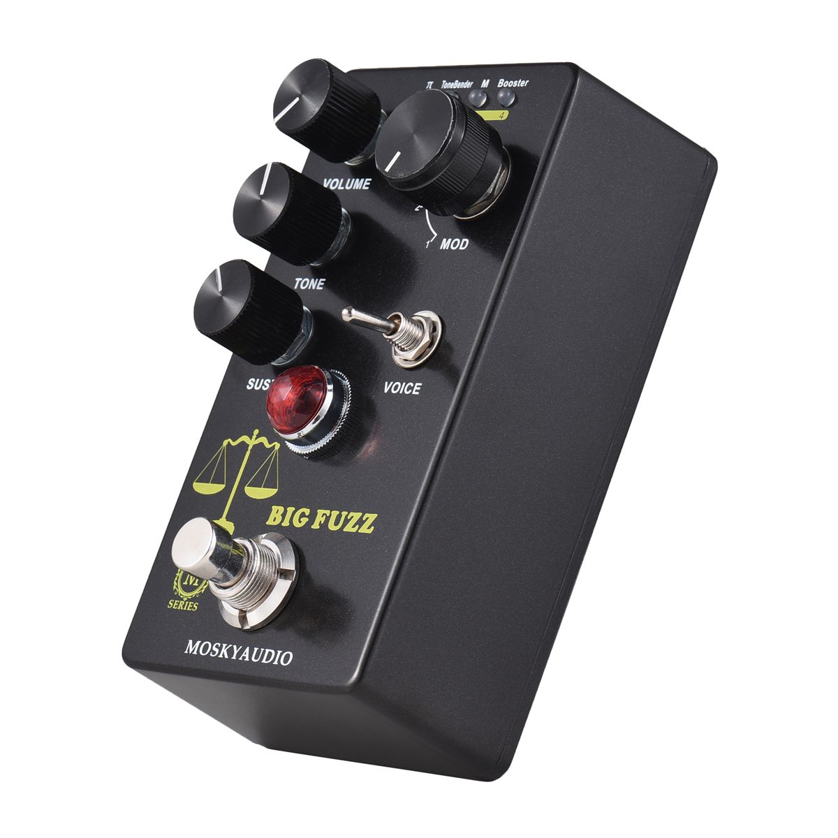 MOSKYAudio FUZZ Guitar Effect Pedal 4 Mode Switch &