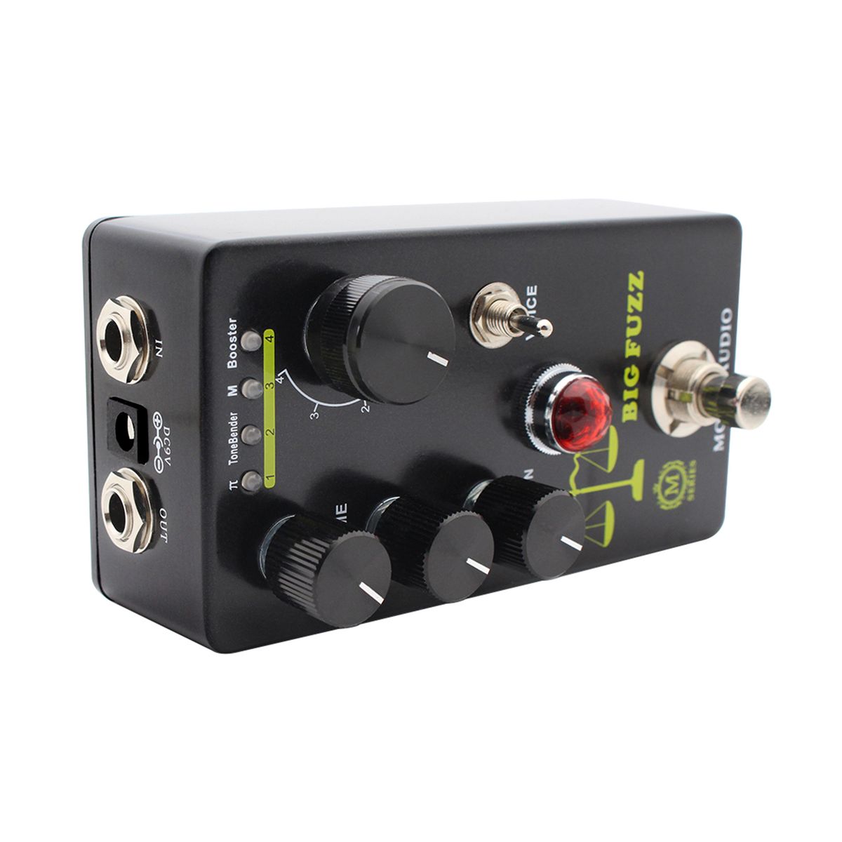 MOSKYAudio FUZZ Guitar Effect Pedal 4 Mode Switch &