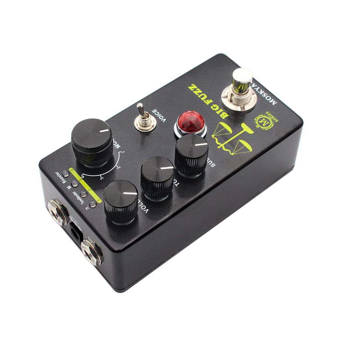 MOSKYAudio FUZZ Guitar Effect Pedal 4 Mode Switch &