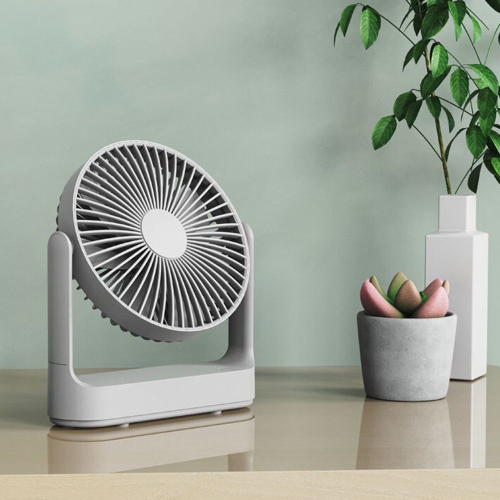 Multifunctional Rechargeable Desktop Fan Low Noise 4-gear
