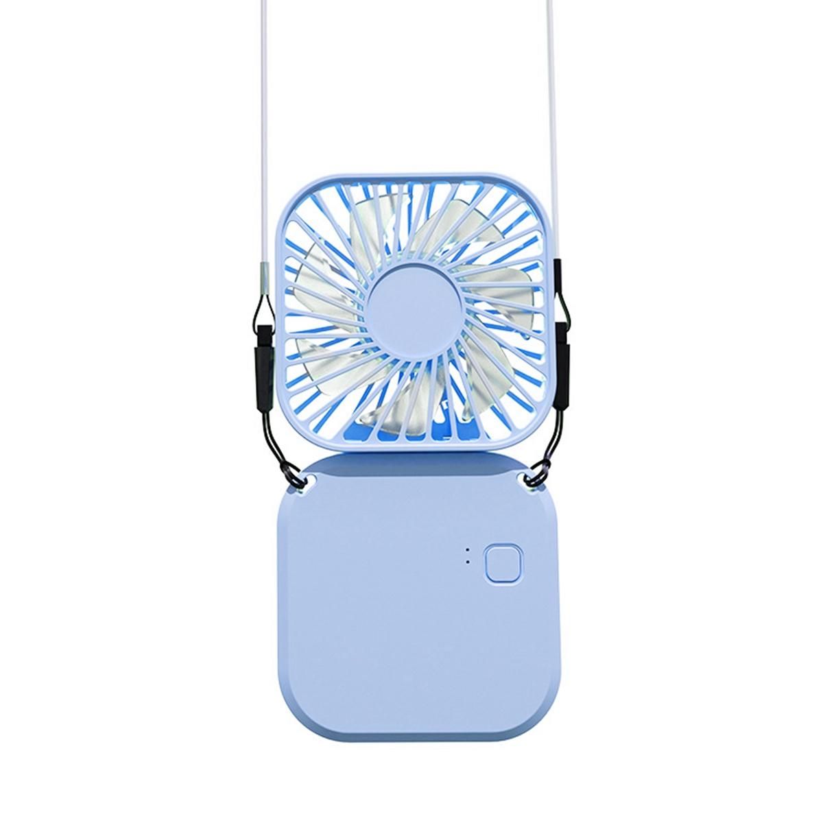 Portable Fan USB Hanging Neck Fan Rechargeable Handheld Fan(