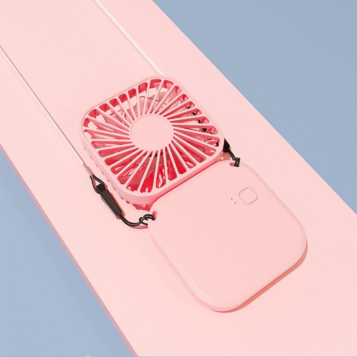 Portable Fan USB Hanging Neck Fan Rechargeable Handheld Fan(