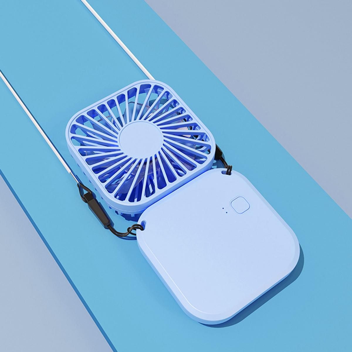Portable Fan USB Hanging Neck Fan Rechargeable Handheld Fan(