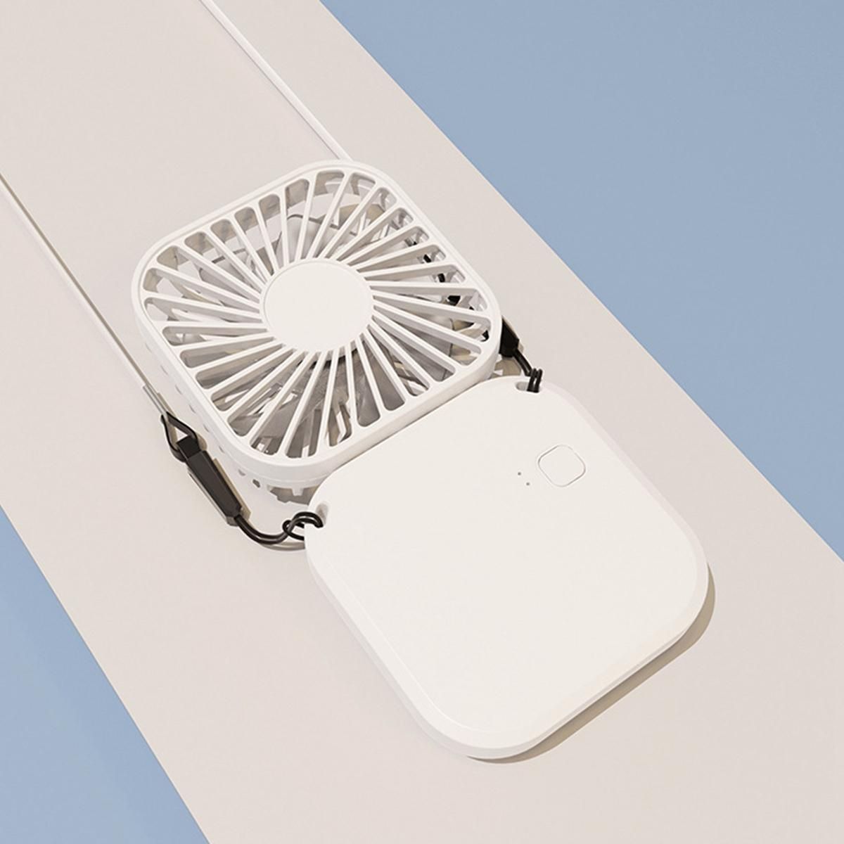 Portable Fan USB Hanging Neck Fan Rechargeable Handheld Fan(