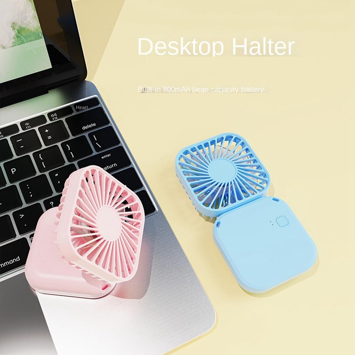 Portable Fan USB Hanging Neck Fan Rechargeable Handheld Fan(