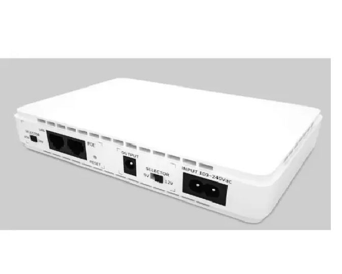 MINI DC UPS 8800mah Powerbank Poe 430p For Wifi Router Cctv