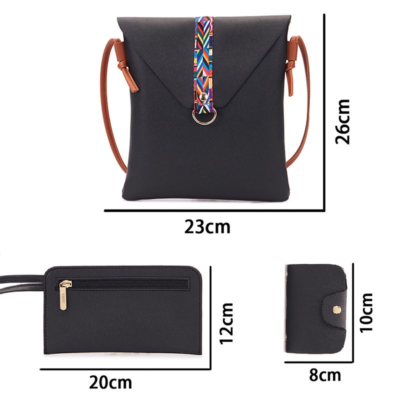 4 In 1 Women Bag Crossbody Bag Handbag Underarm Bag Ladies Sling Purse Tote Messenger Shoulder Bag
