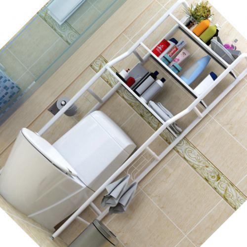 Over Toilet Bathroom Storage Rack Organizer Space Saver