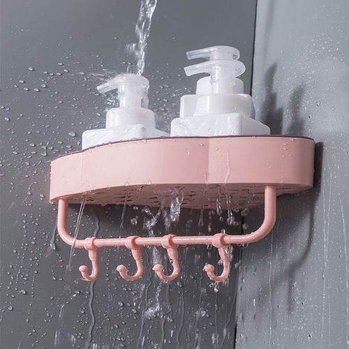 Bathroom Shelf Kitchen Organizer Shelves Corner Wall Mounted
