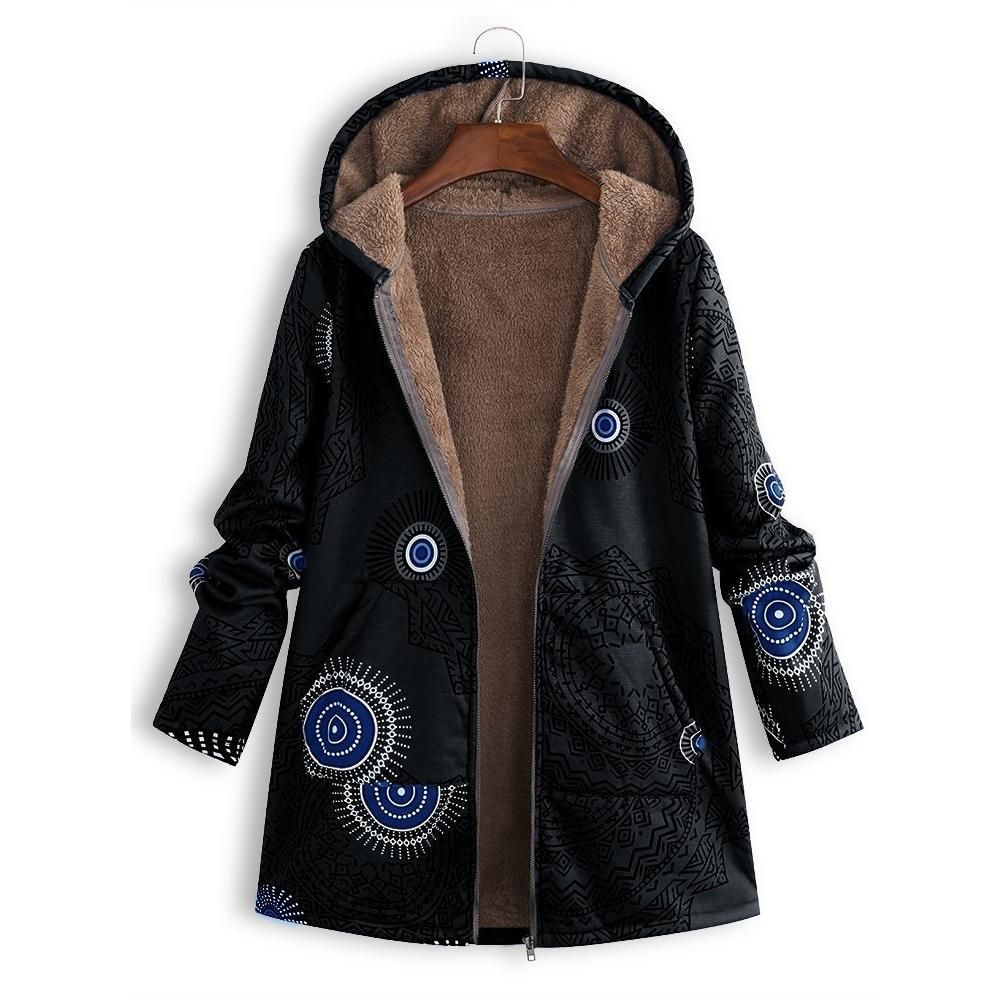 Winter Warm Plush Jacket For Women Coat