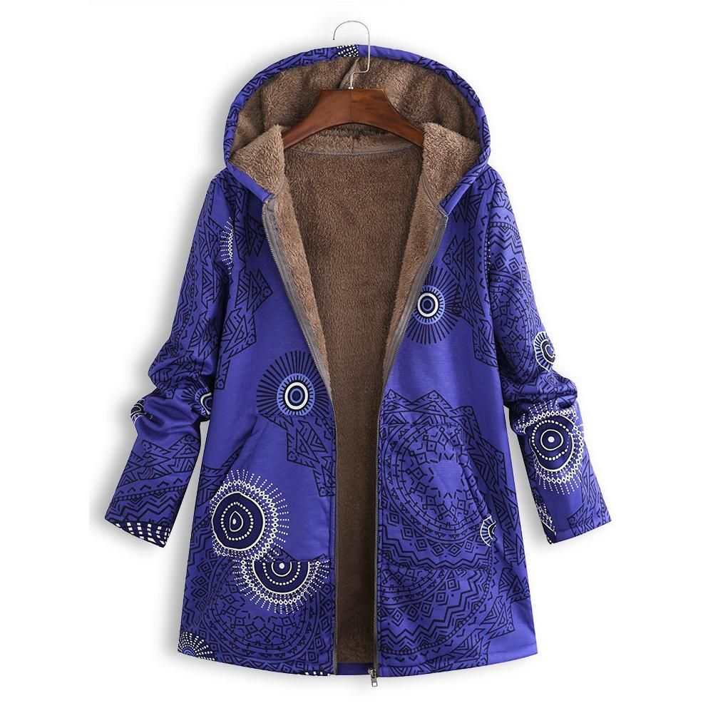 Winter Warm Plush Jacket For Women Coat