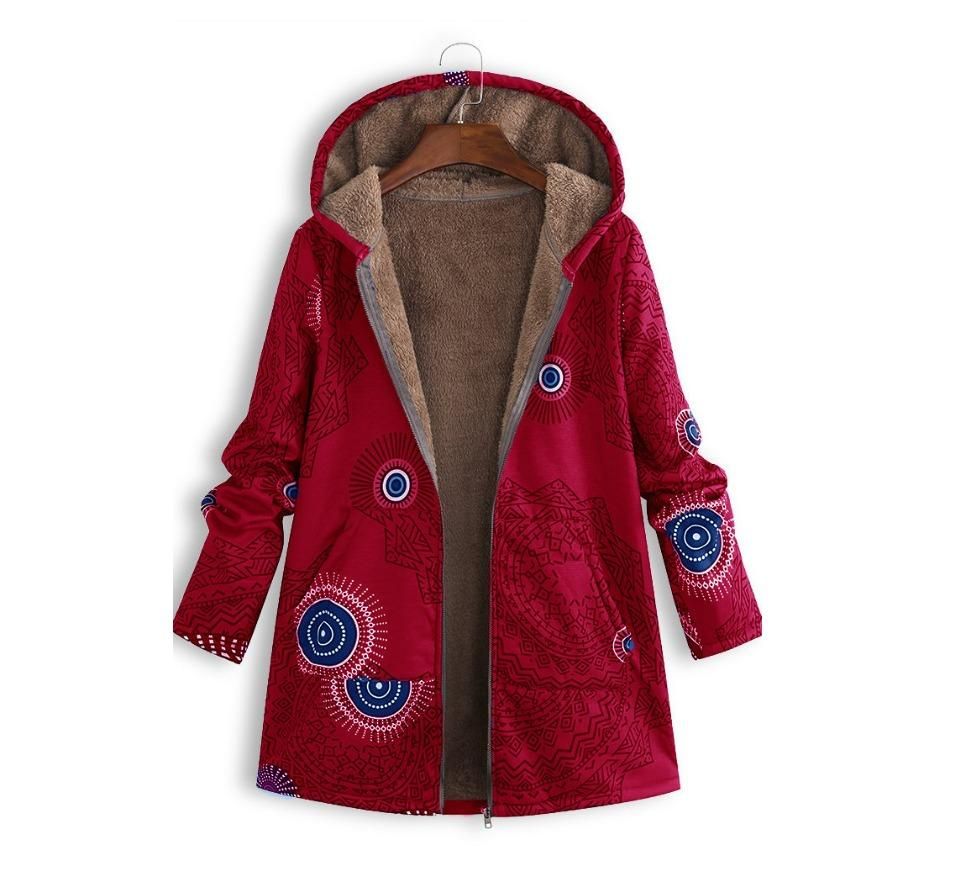 Winter Warm Plush Jacket For Women Coat