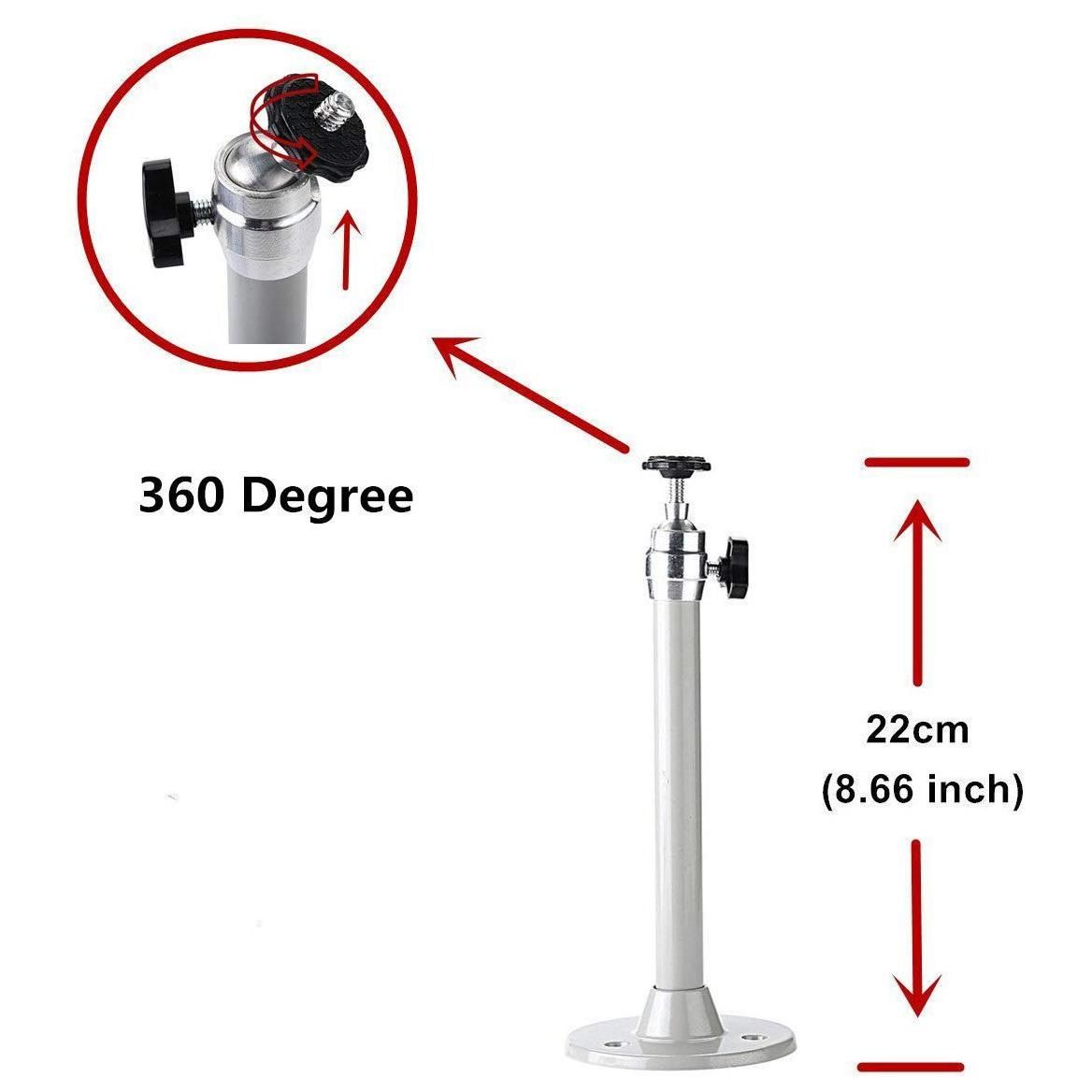 21.5cm Aluminum Projector Bracket for Ceiling or Wall 5 Kg