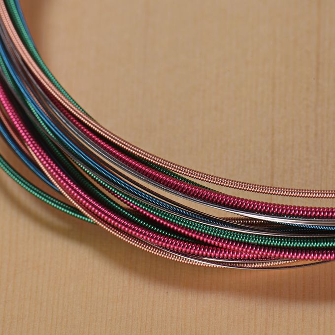 Acoustic Folk Guitar Strings Set Steel Core Copper Alloy