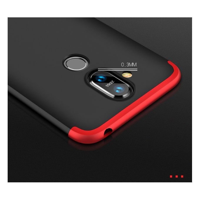 Nokia 8.1/X7 Case 3 In 1 Hard PC Case