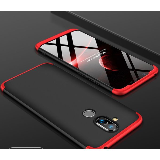Nokia 8.1/X7 Case 3 In 1 Hard PC Case