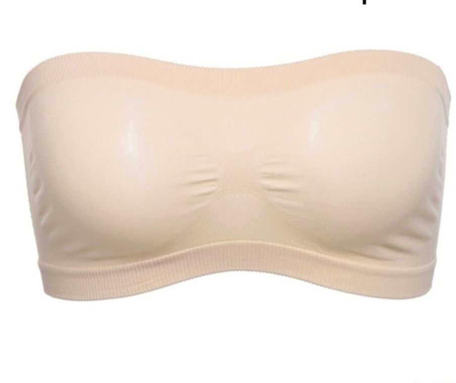 3pcs Breathable Mesh Tube Bra Strapless Crop Tops Women