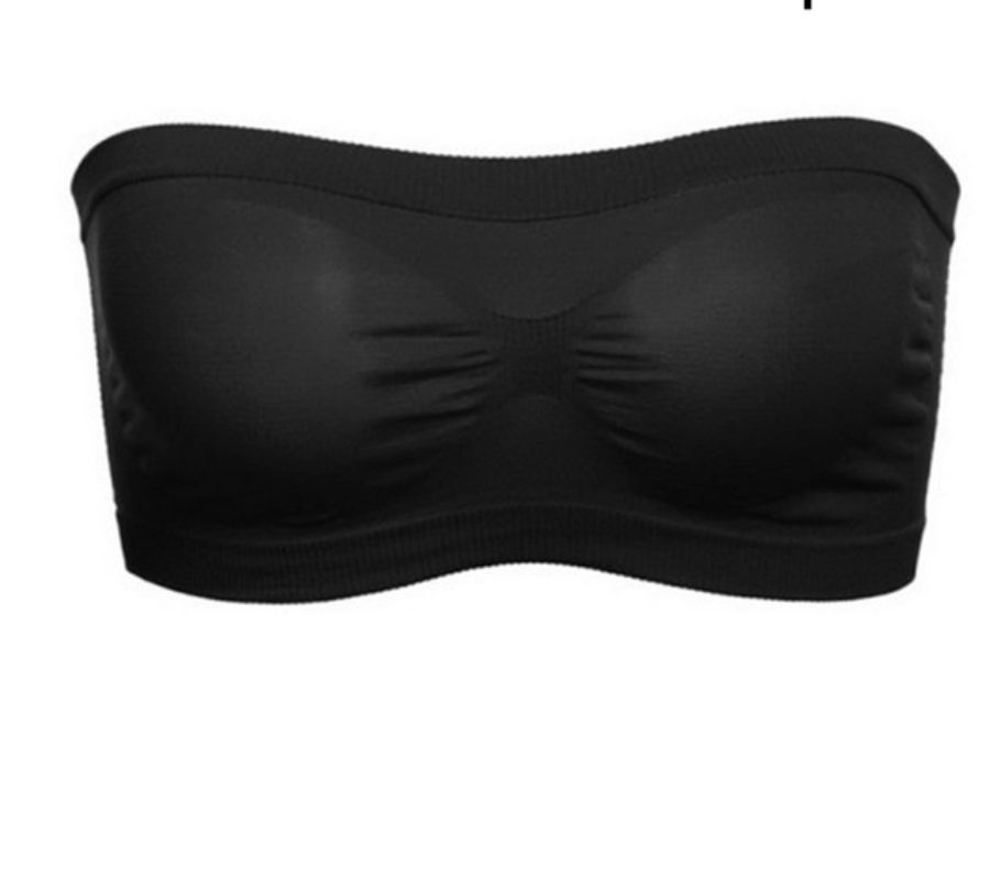 3pcs Breathable Mesh Tube Bra Strapless Crop Tops Women