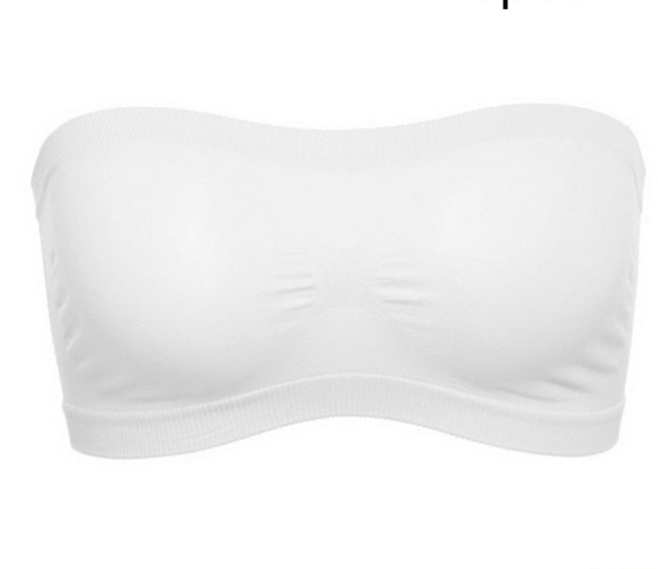 3pcs Breathable Mesh Tube Bra Strapless Crop Tops Women