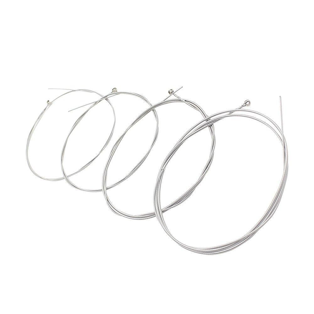 4pcs Electric Bass String Set Plated Steel Accessory .045-.0