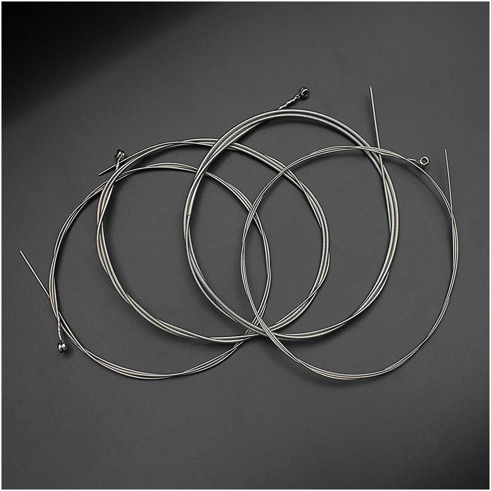 4pcs Electric Bass String Set Plated Steel Accessory .045-.0
