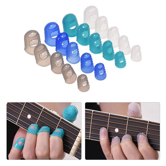 Guitar Accessories Kit Includes 20pcs Silicone Guitar