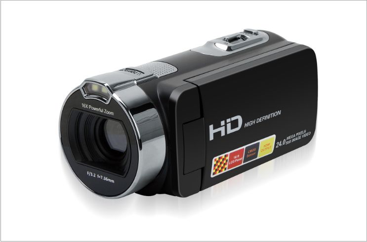 HDV-312P Multi-function Video Camera 24MP Night Vision Camera Wi-Fi 2.7-inch LCD Screen Digital HD Camera Camcorder For Travel LIEGE