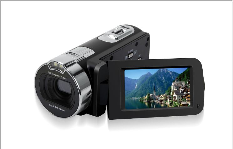 HDV-312P Multi-function Video Camera 24MP Night Vision Camera Wi-Fi 2.7-inch LCD Screen Digital HD Camera Camcorder For Travel LIEGE