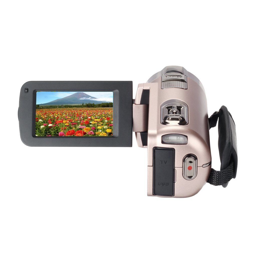 HDV-312P Multi-function Video Camera 24MP Night Vision Camera Wi-Fi 2.7-inch LCD Screen Digital HD Camera Camcorder For Travel LIEGE