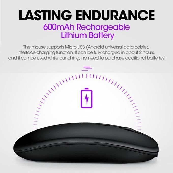 Bluetooth Wireless Mouse Silent Office Rechargeable Mouse