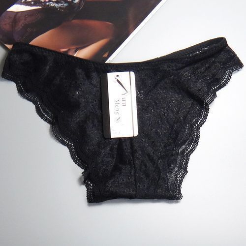 All Ladies Lace Panties Briefs - 12 Pcs