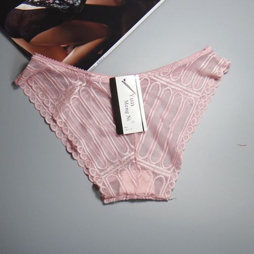 All Ladies Lace Panties Briefs - 12 Pcs