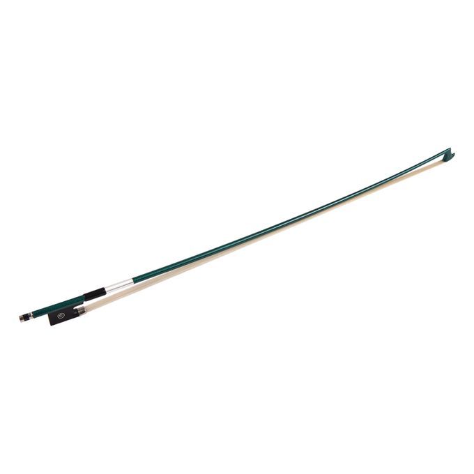 4/4 Violin Fiddle Bow Carbon Fiber Round Stick Ebony Frog