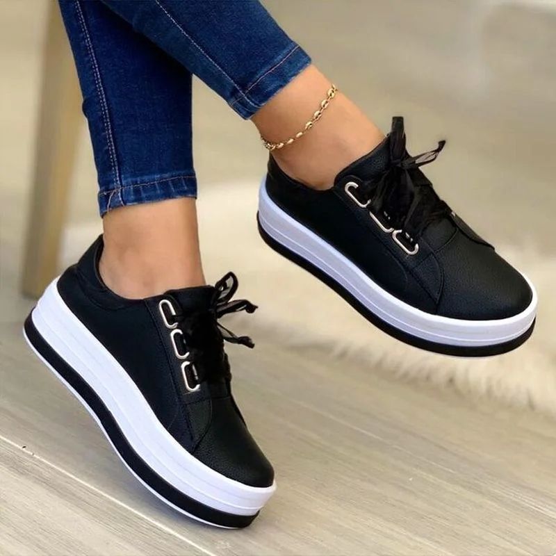 Fashionable Rugged Trendy Ladies Sneakers
