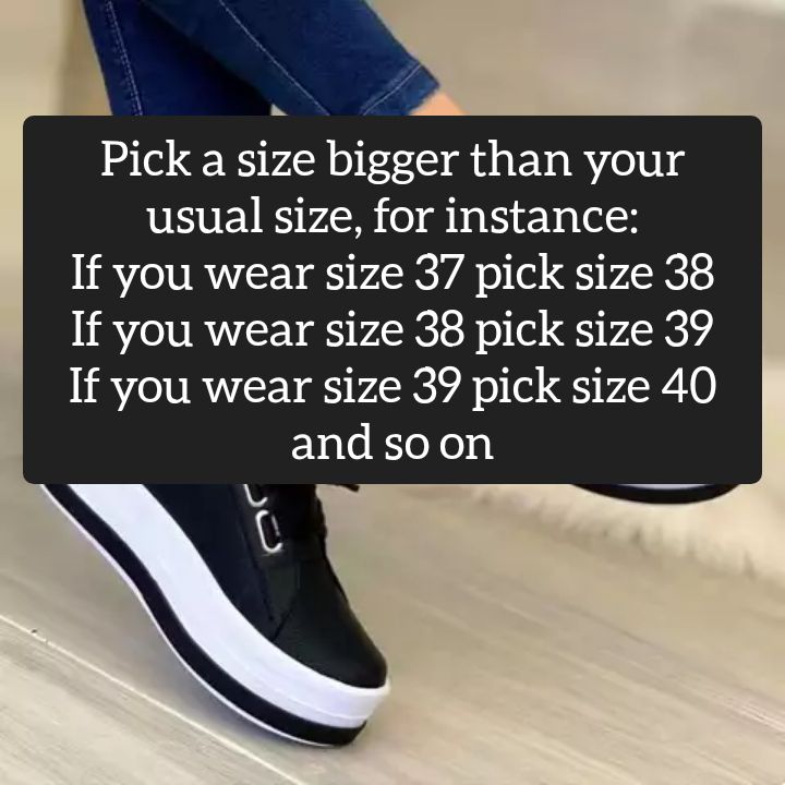 Fashionable Rugged Trendy Ladies Sneakers