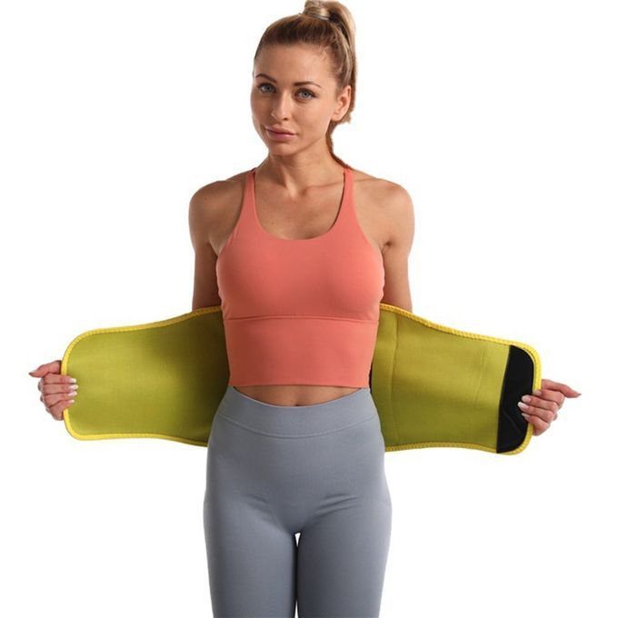Vigorous Sweating Exer Ises Body Shaping And Abdomen Belts Slimming Belt-black-XXXL