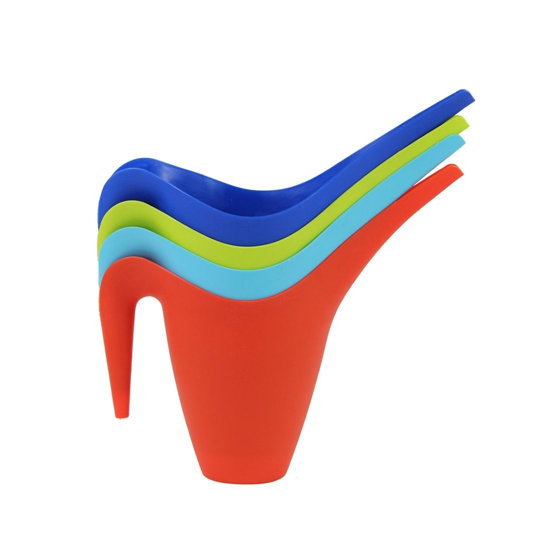 Long Mouth Watering Pot Plastic Sprinkler Pouring Pots, Capacity: 1.0L(Multicolour)