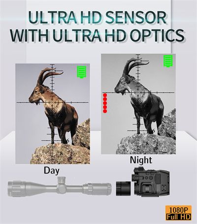 Digital Night Vision Scope, IR 850nm&940nm HD For Hunting
