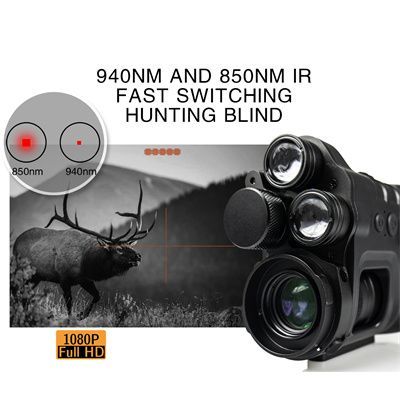 Digital Night Vision Scope, IR 850nm&940nm HD For Hunting