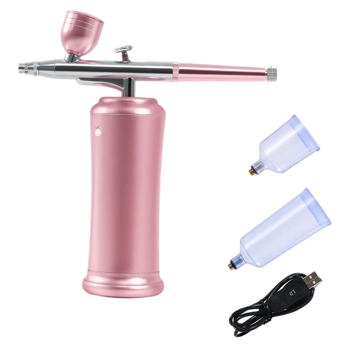 Dual Action Handheld Portable Airbrush Kit Rechargeable For Tattoo