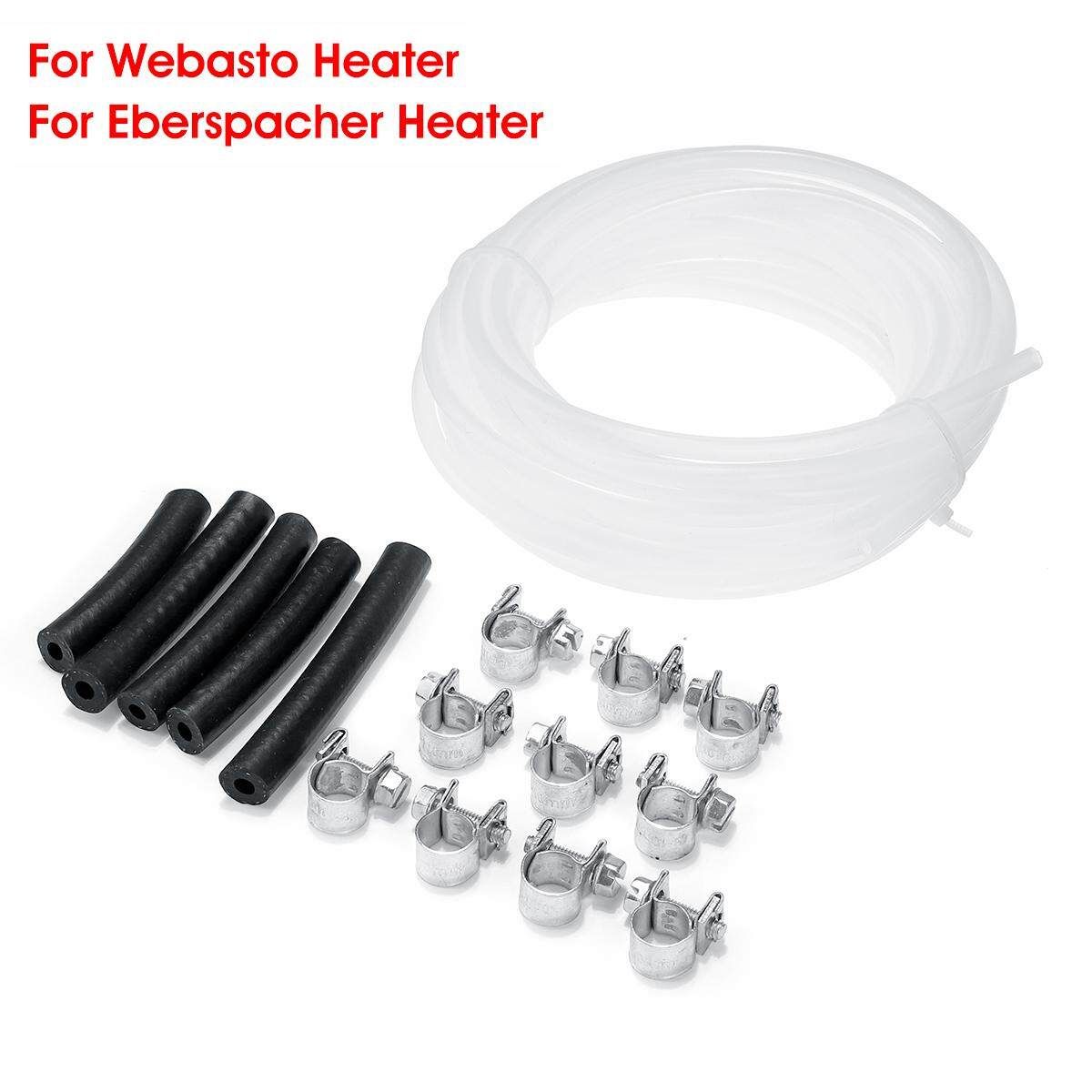 3MM ID Fuel Pipe Line Hose Clip Kit For Eberspacher Hater Fuel Tank