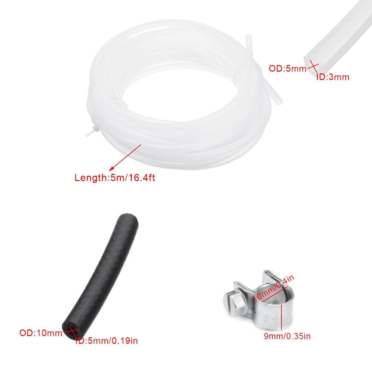 3MM ID Fuel Pipe Line Hose Clip Kit For Eberspacher Hater Fuel Tank