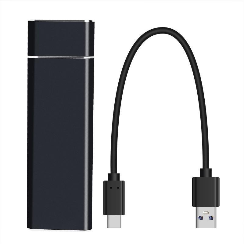 Mobile hard disk 4T high-speed large-capacity 2t metal hard disk 1t external mobile phone computer 500gb solid state storage 4TB (64G expansion) regular model silver