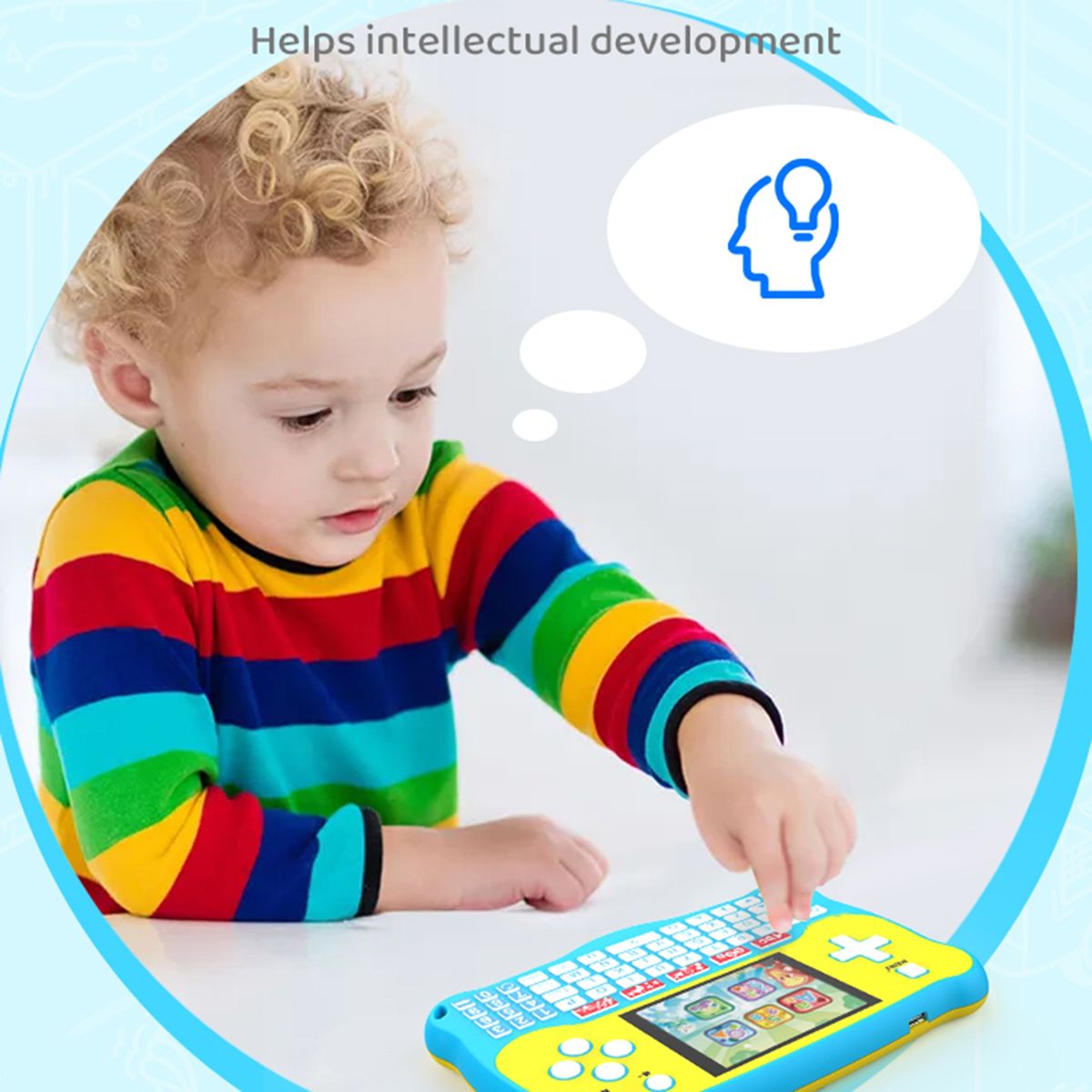 Children Tablet Children Tablet Letter Number Phonetic Blue