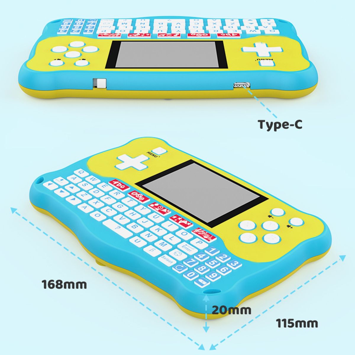 Children Tablet Children Tablet Letter Number Phonetic Blue