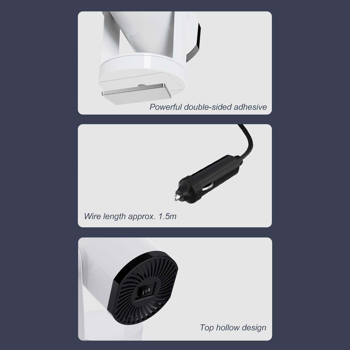 Car Heater 24V/200W Winter Heater Car Defrosting Defogger