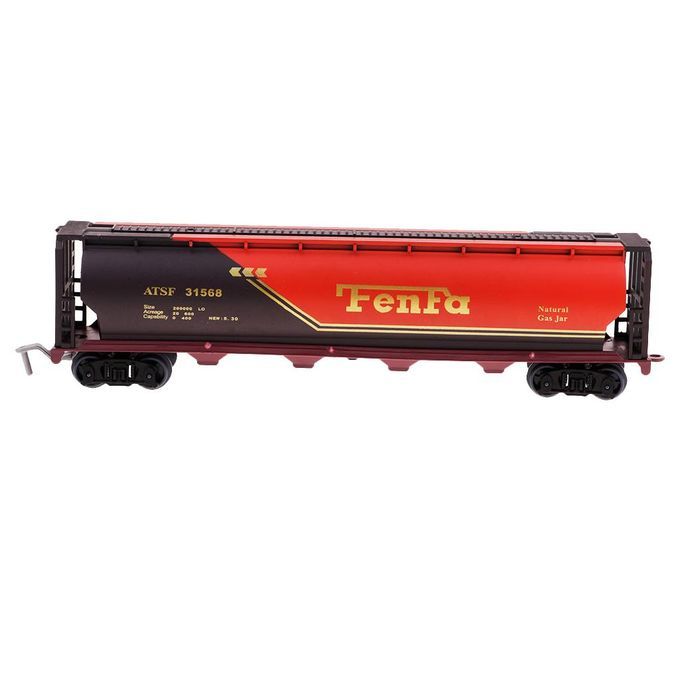 2x Model Train Carriage Cargo Freight Car Railroad Diorama Wargame