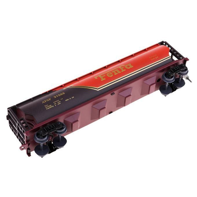 2x Model Train Carriage Cargo Freight Car Railroad Diorama Wargame