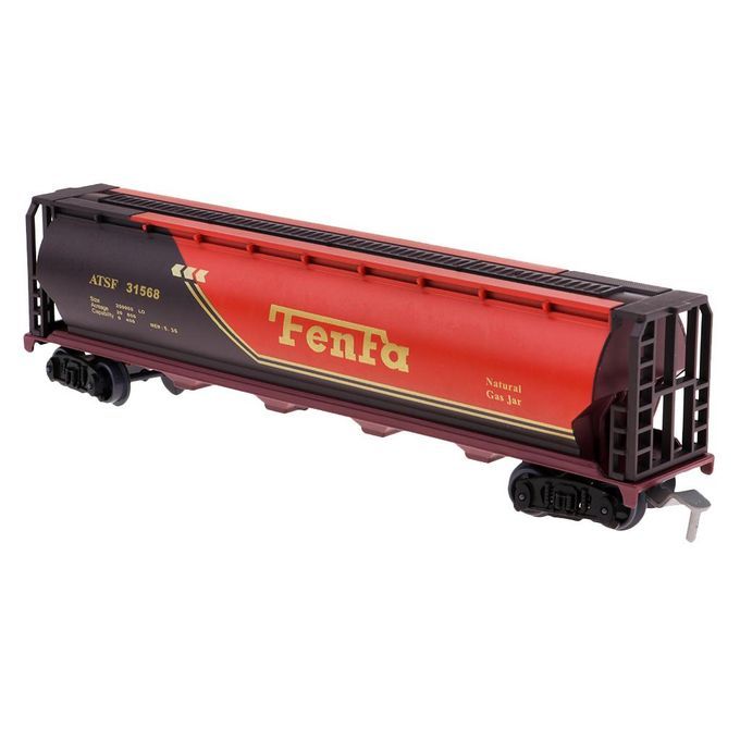 2x Model Train Carriage Cargo Freight Car Railroad Diorama Wargame